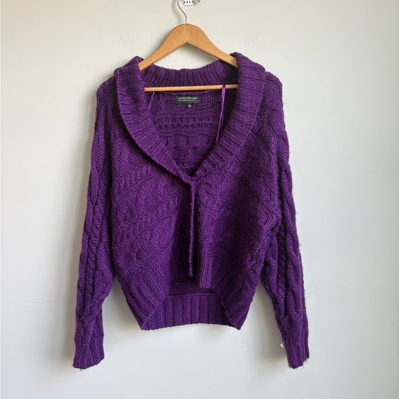 Jones New York Collection Cardigan Sweater  LARGE NWOT - Picture 1 of 5